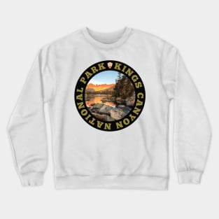 Kings Canyon National Park circle Crewneck Sweatshirt